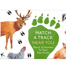Match a Track Near You: Match 25 Animals to Their Paw Prints