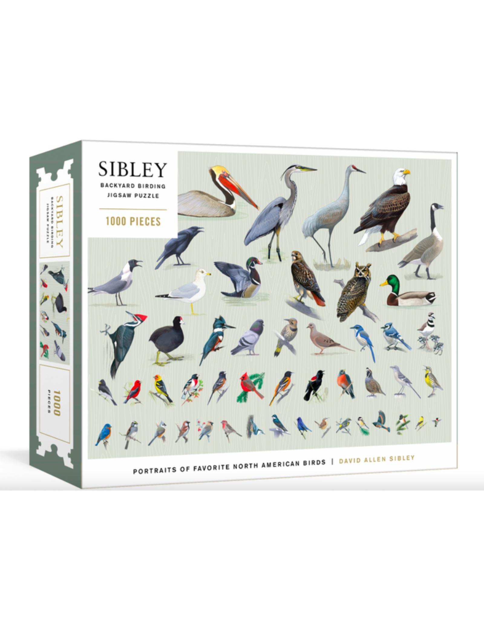 Trade roots Sibley Backyard  Bird Puzzle