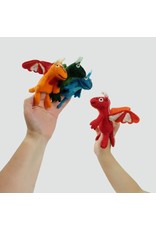 Trade roots Felt Finger Puppets, Wild Animals/Mythical, Nepal