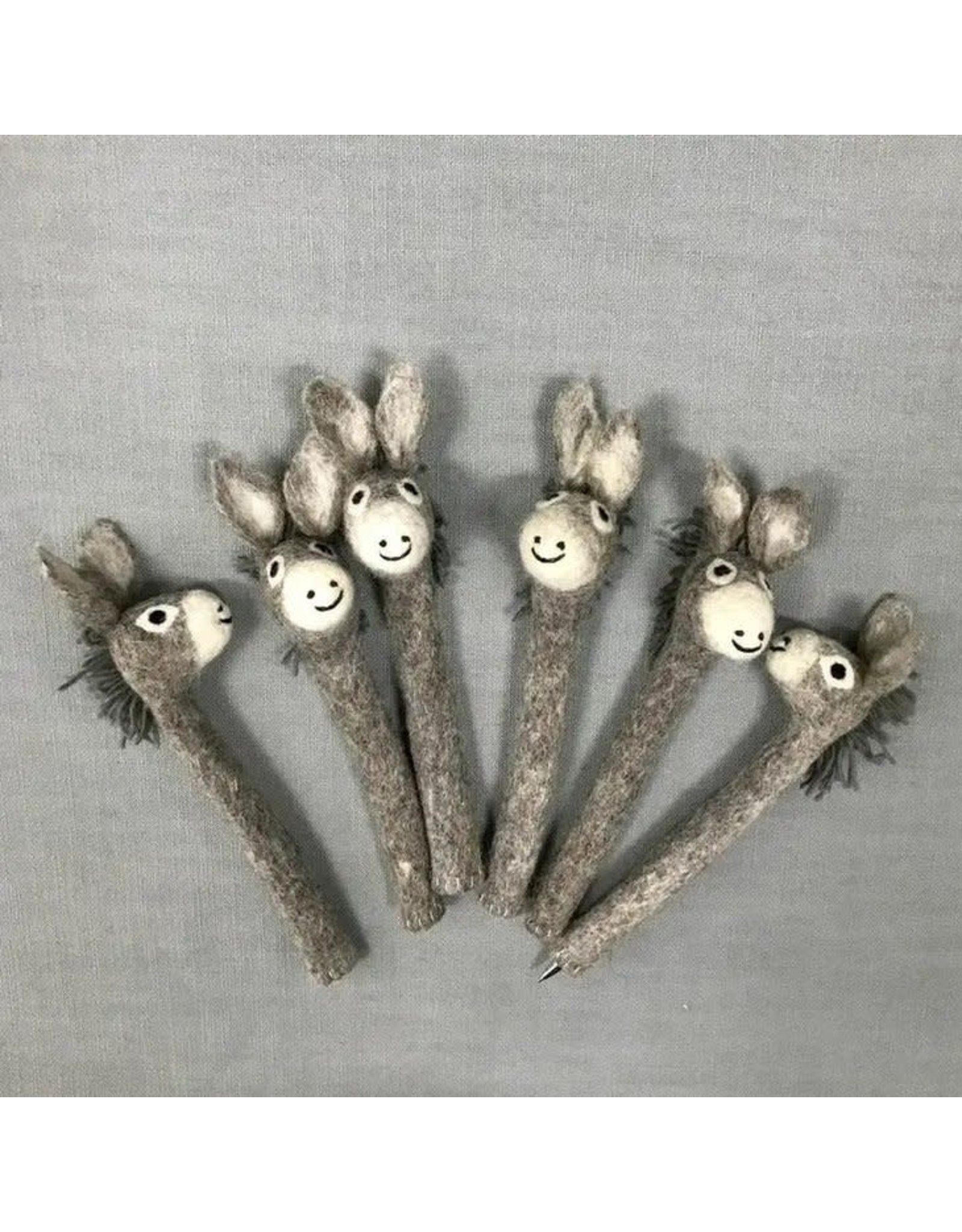 Assorted Felt Animal Pencil Toppers, Nepal