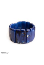 Tagua Sucre Bracelet, Royal Blue