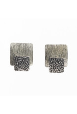 Trade roots Adra Layered Earrings, Sterling Silver, Peru