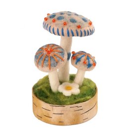 Trade roots Mushroom, Mystic Blue, Nepal