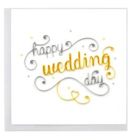 Happy Wedding Day Quilling Card, Vietnam