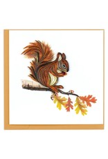 Trade roots Squirrel Quilling Card, Vietnam