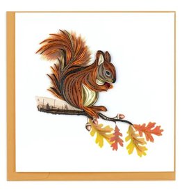 Trade roots Squirrel Quilling Card, Vietnam