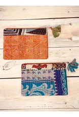 Trade roots Kantha Accessory Pouch, India