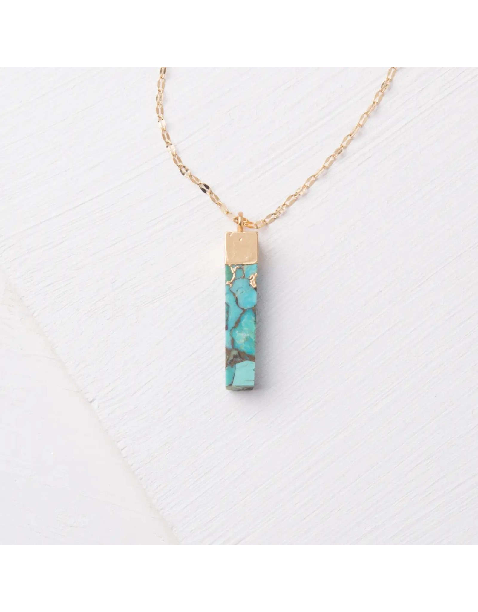 Trade roots Brayden Turquoise Pendant Necklace, Asia