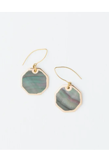Trade roots Graceful Mother of Pearl Earrings, Asia