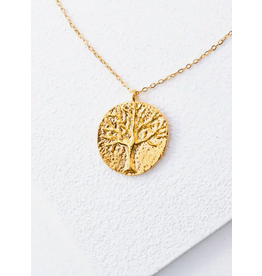 Trade roots Tree Of Hope Gold Necklace, Asia
