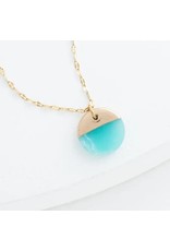 Trade roots Refresh Necklace in Aqua