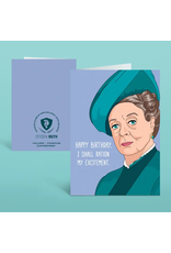 Trade roots Downton Birthday Card