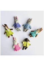 Trade roots Easter Bunny Finger Puppets, Nepal