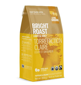 Trade roots Bright Roast,  Light and Juicy Whole Bean (yellow Bag)
