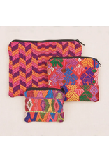 Trade roots Zippered Coin Purse, SMALL, Guatemala