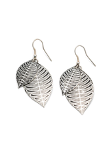 Trade roots Sanctuary Silver Drop Earrings, India