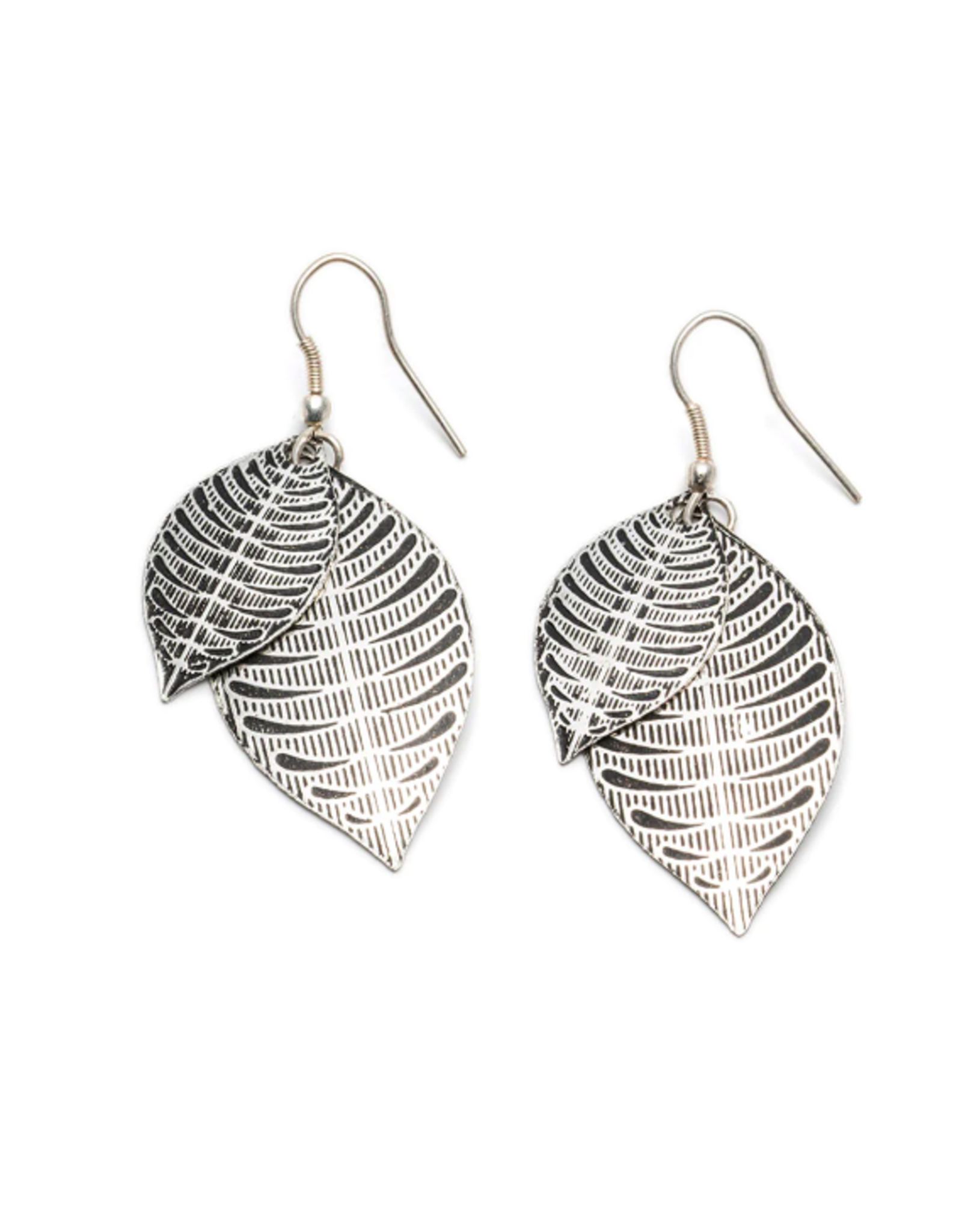 Trade roots Sanctuary Silver Drop Earrings, India