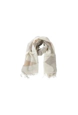 Trade roots Wheatfields Scarf, Wool/Cotton, India