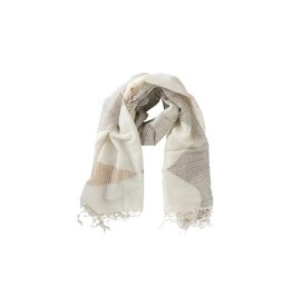 Trade roots Wheatfields Scarf, Wool/Cotton, India