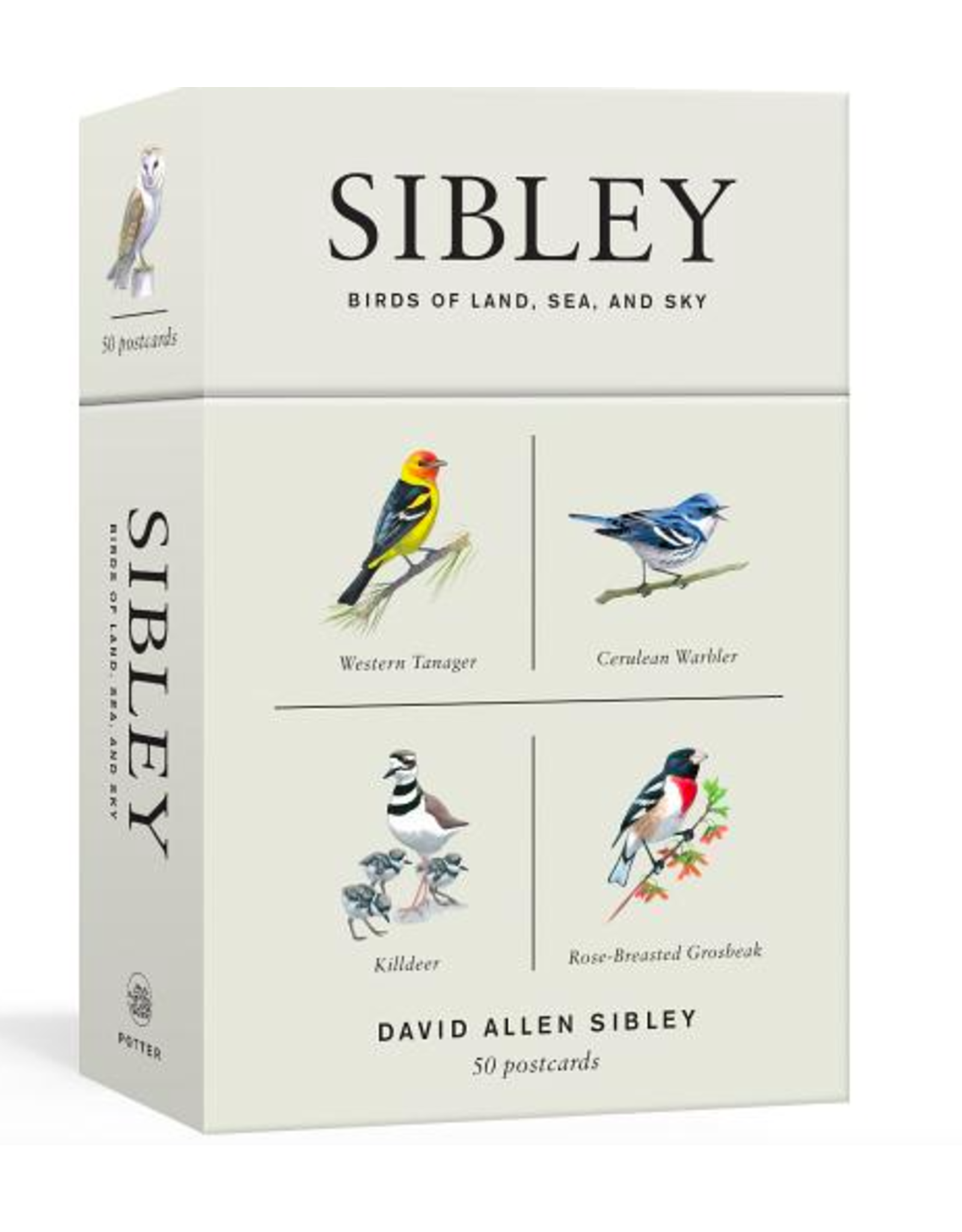 Trade roots Sibley Birds of Land and Sea, Postcards