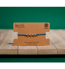 Trade roots Sunflower String Bracelet, Guatemala