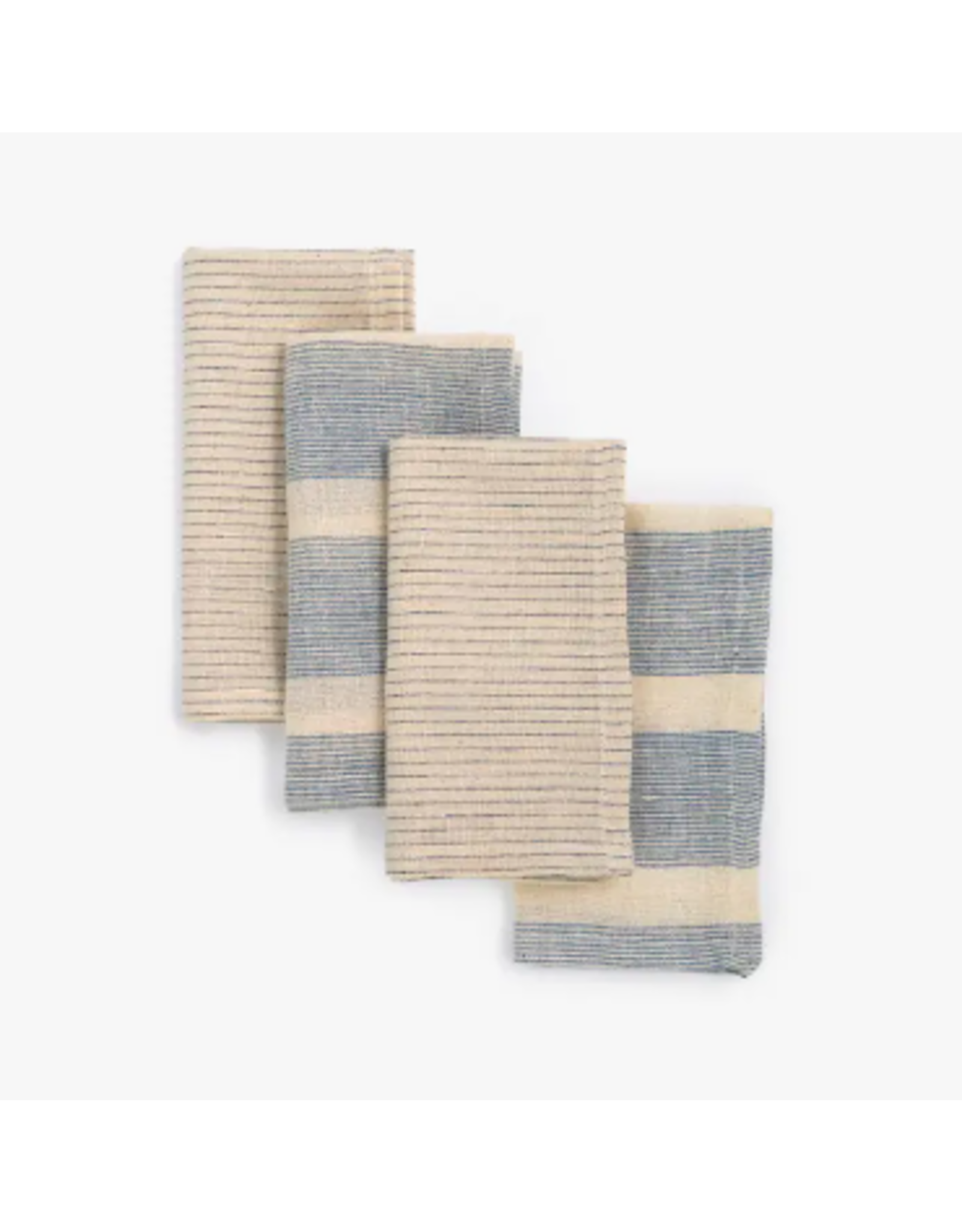 Trade roots Journey- Blue Napkin (set of 4) Organic Cotton