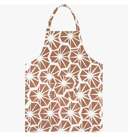 Trade roots Apron Reversible: Tiles- Brown