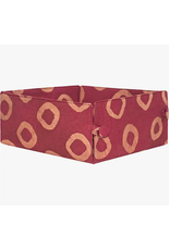 Trade roots Button Basket Regular: Rings- Terra Cotta