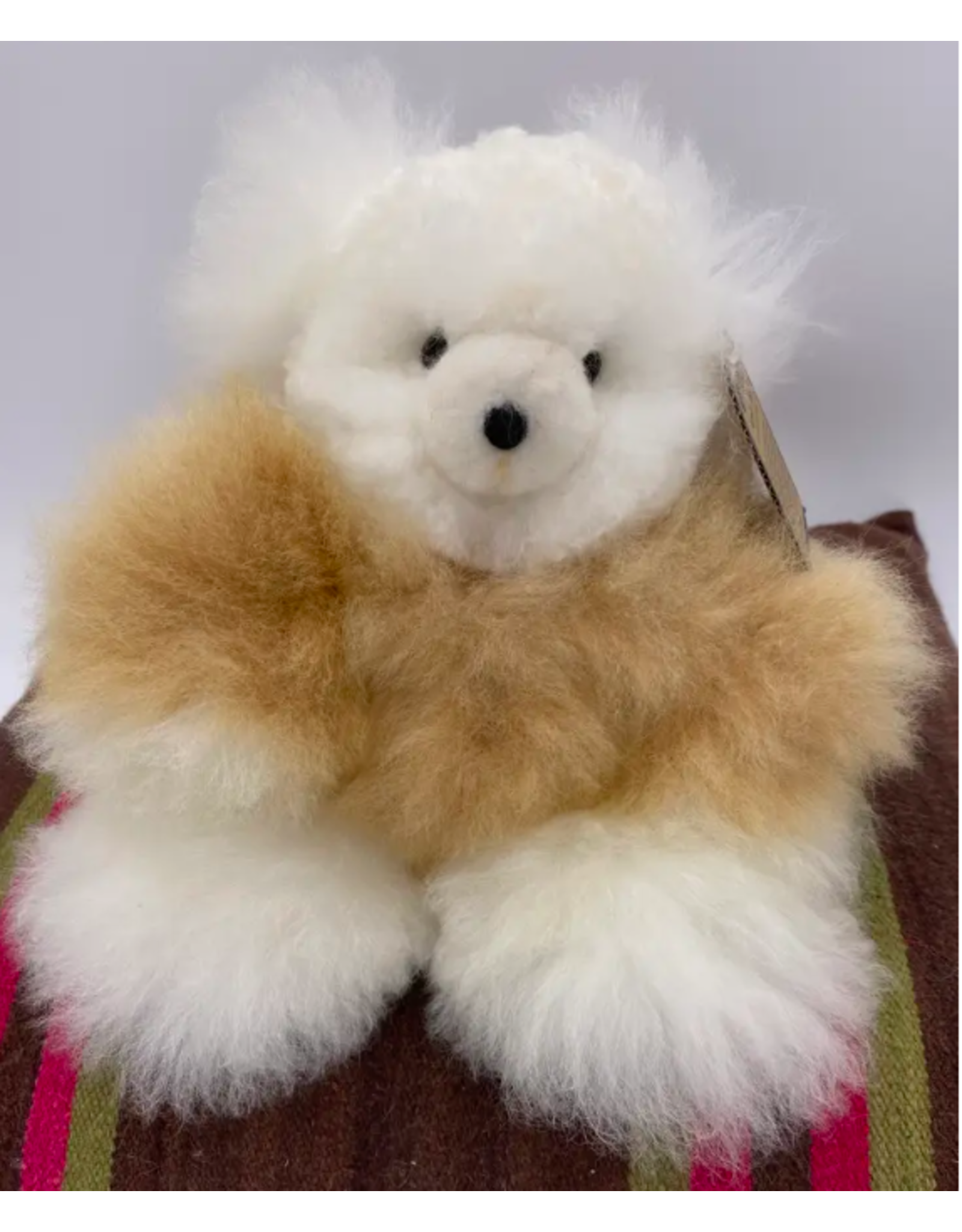 Trade roots Alpaca Fur Animal Bear, Medium, Peru