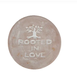 Trade roots Rooted in Love Garden Plaque