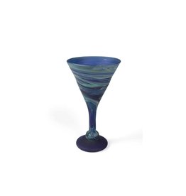 Trade roots Phoenician Blue Cocktail Glass, West Bank