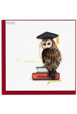 Trade roots Graduation Owl Quilling Card