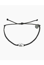 Trade roots Lock Charm Silver Bracelet BLCK