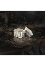 Trade roots Square Ring, Karen Silver Thailand