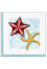 Trade roots Quilled Two Starfish Card, Vietnam