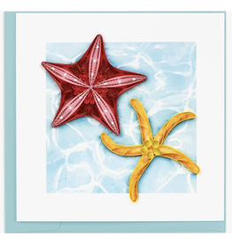 Trade roots Quilled Two Starfish Card, Vietnam