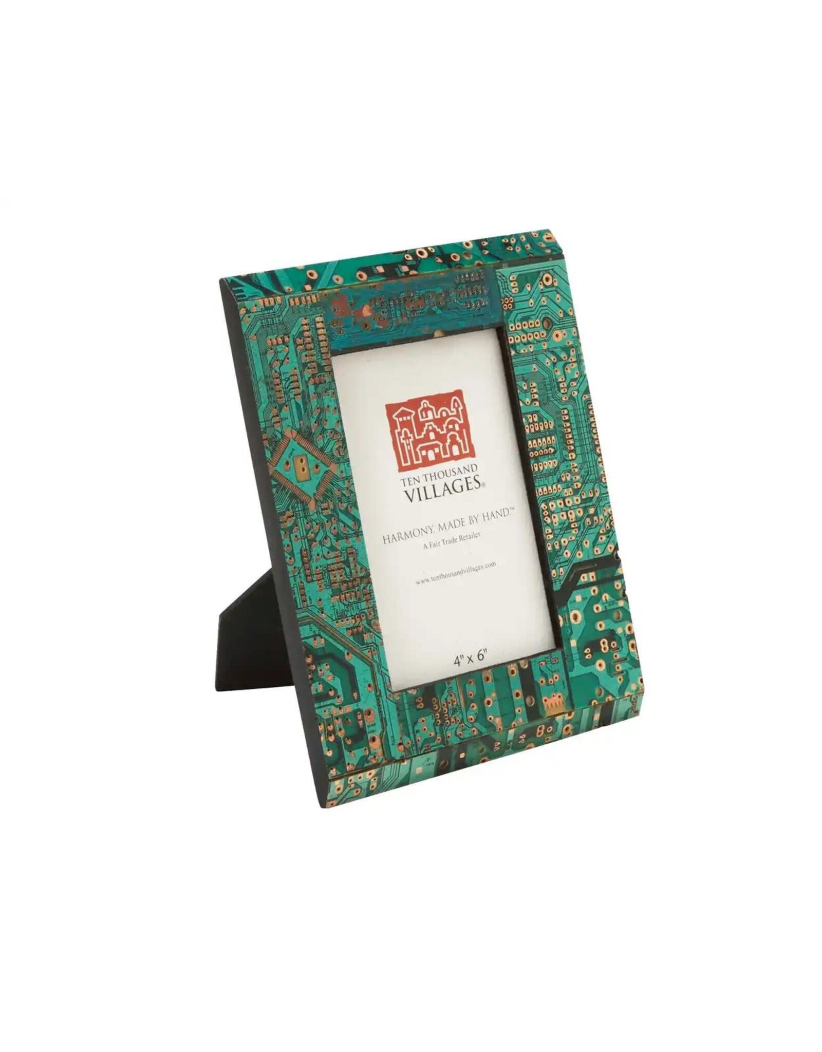 Trade roots Circuit Board Frame, 4 x 6, India