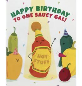 Trade roots Saucy Gal Birthday Card, Philippines