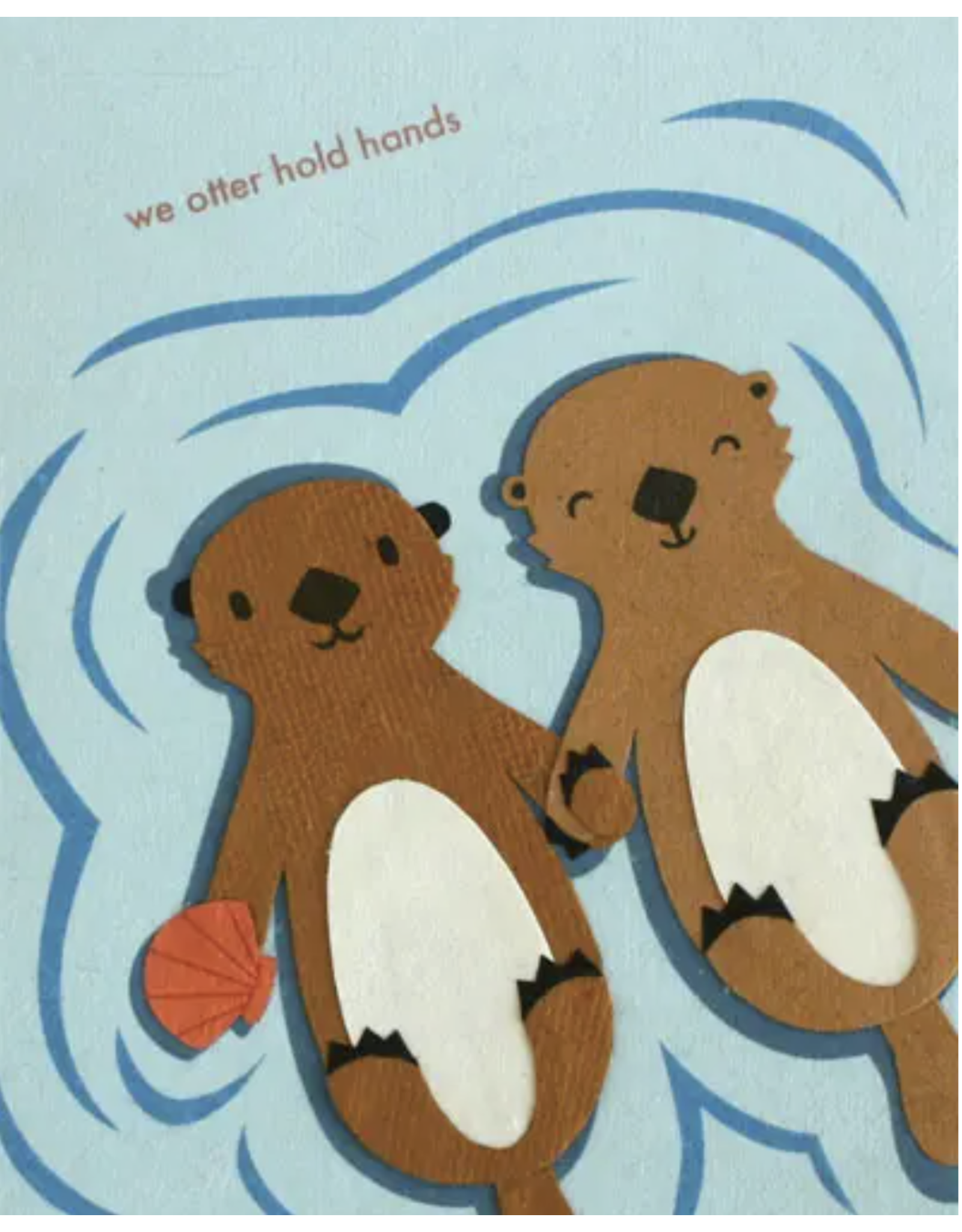 Trade roots Otter Hold Hands Card, Philippines