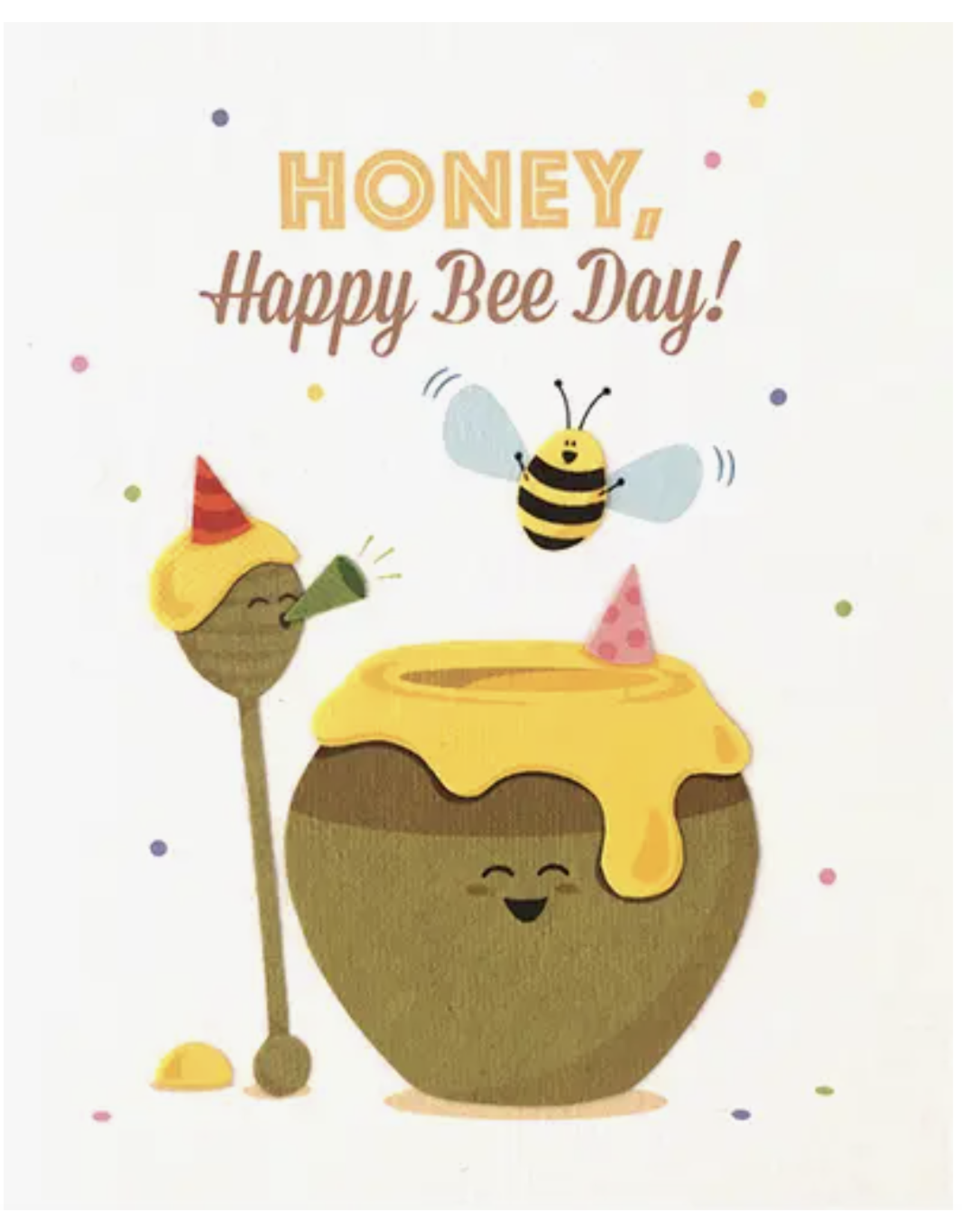 Trade roots Honey Bee Day Birthday Card, Philippines