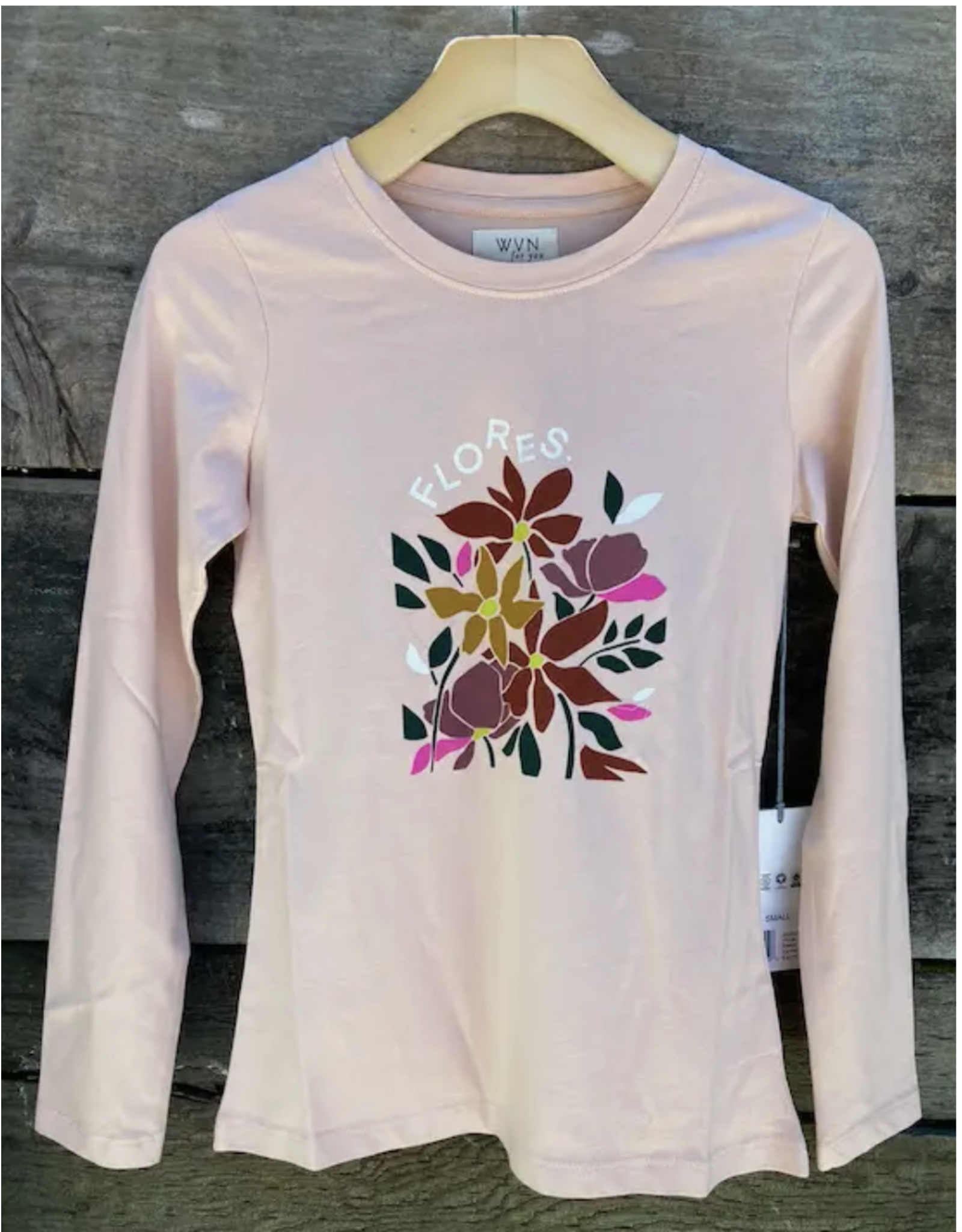 Trade roots Flores Graphic Basic Long Sleeve