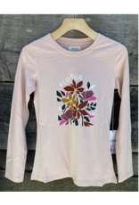 Trade roots Flores Graphic Basic Long Sleeve