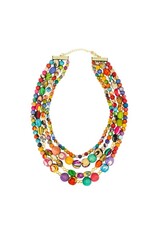 Trade roots Kantha Aura Necklace, India
