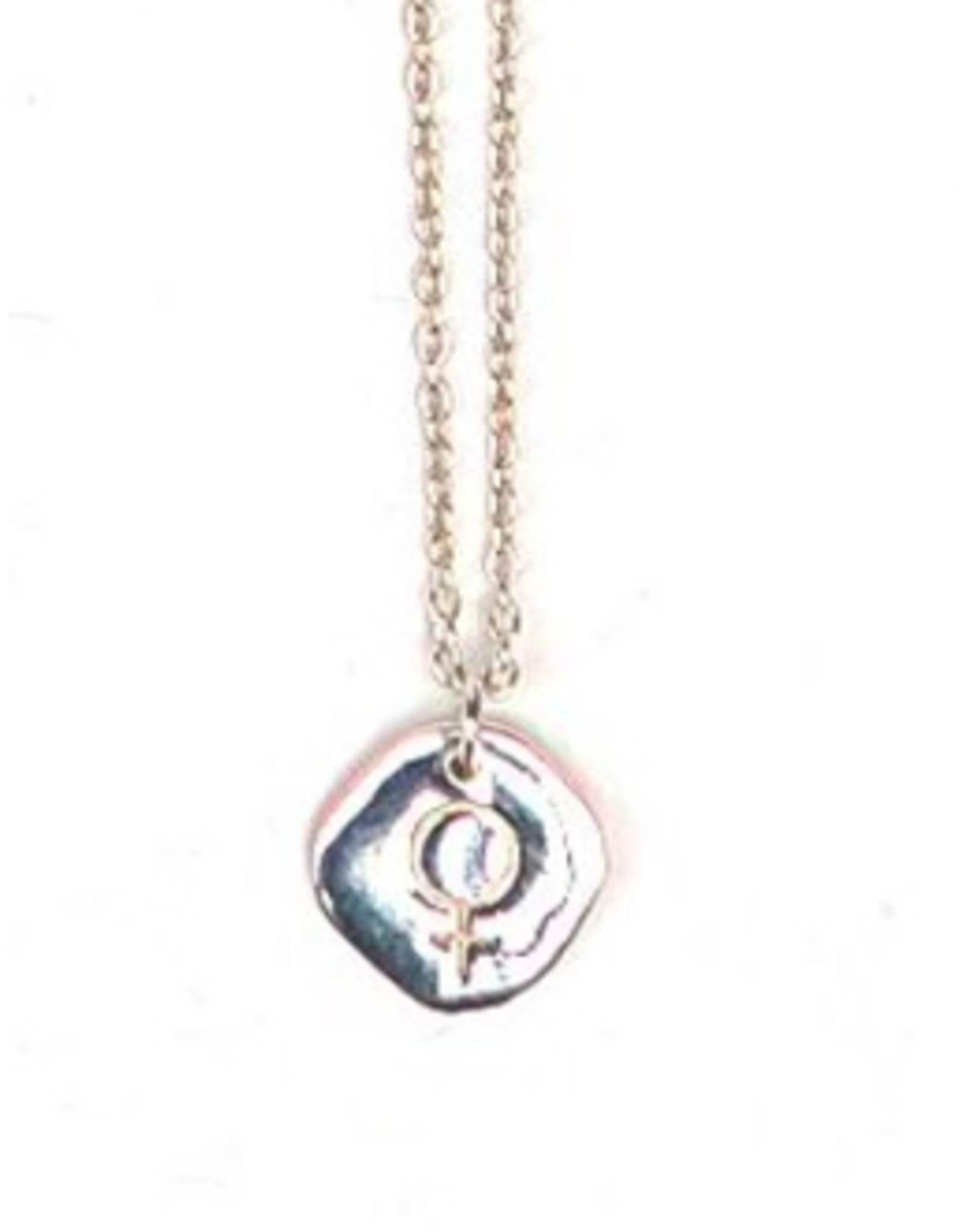 Trade roots Virtuous Venus Necklace, Sterling Silver, India