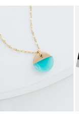 Trade roots Refresh Necklace in Aqua