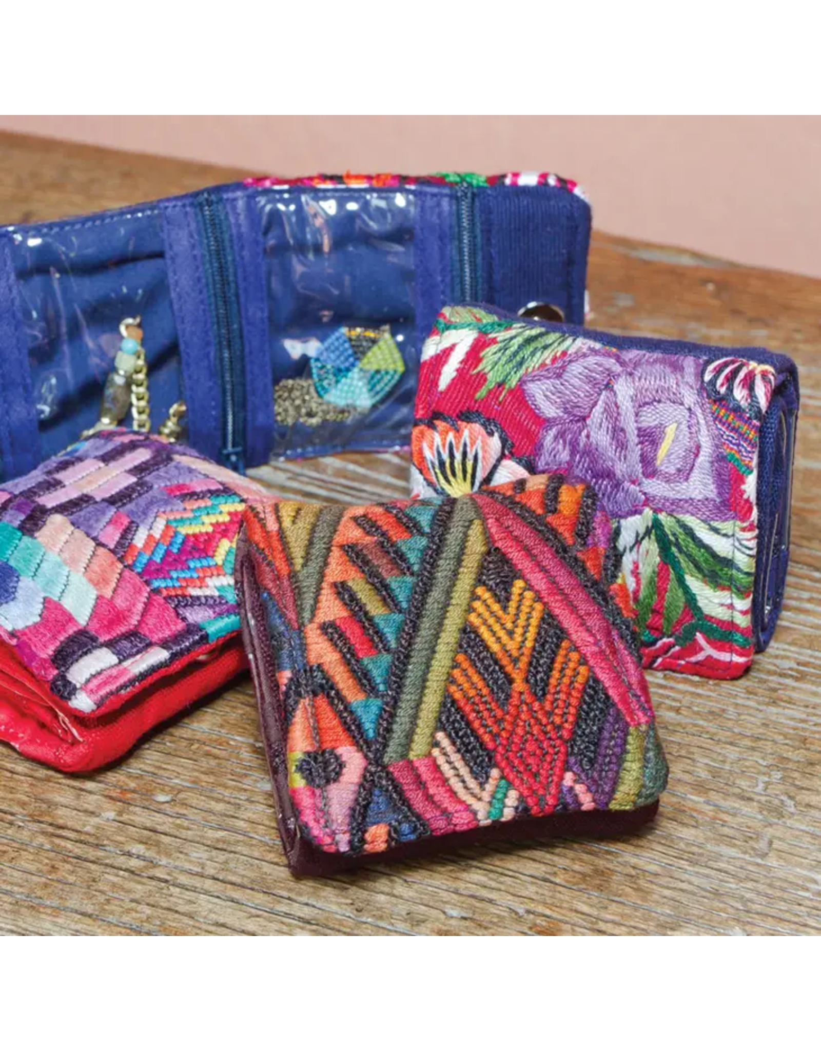 Trade roots Small Huipil Jewelry Case, Guatemala