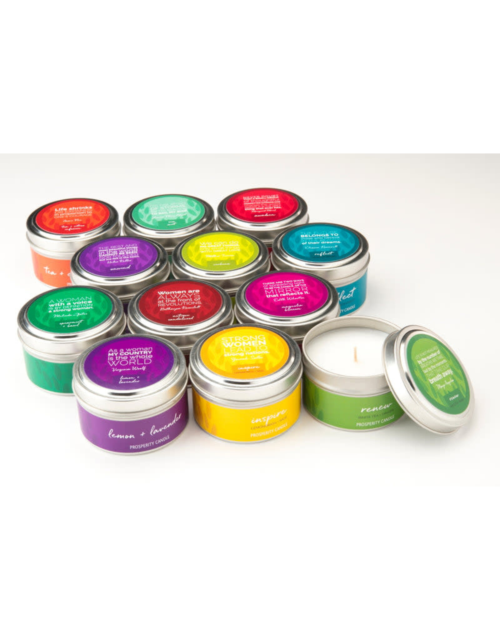 Trade roots General Travel Tin Candle, 6 oz