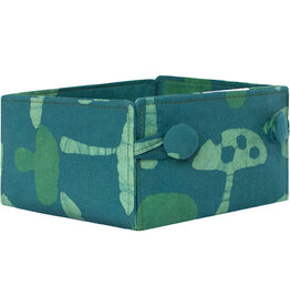 Trade roots Button Basket Mini, Mushroom Green, Ghana