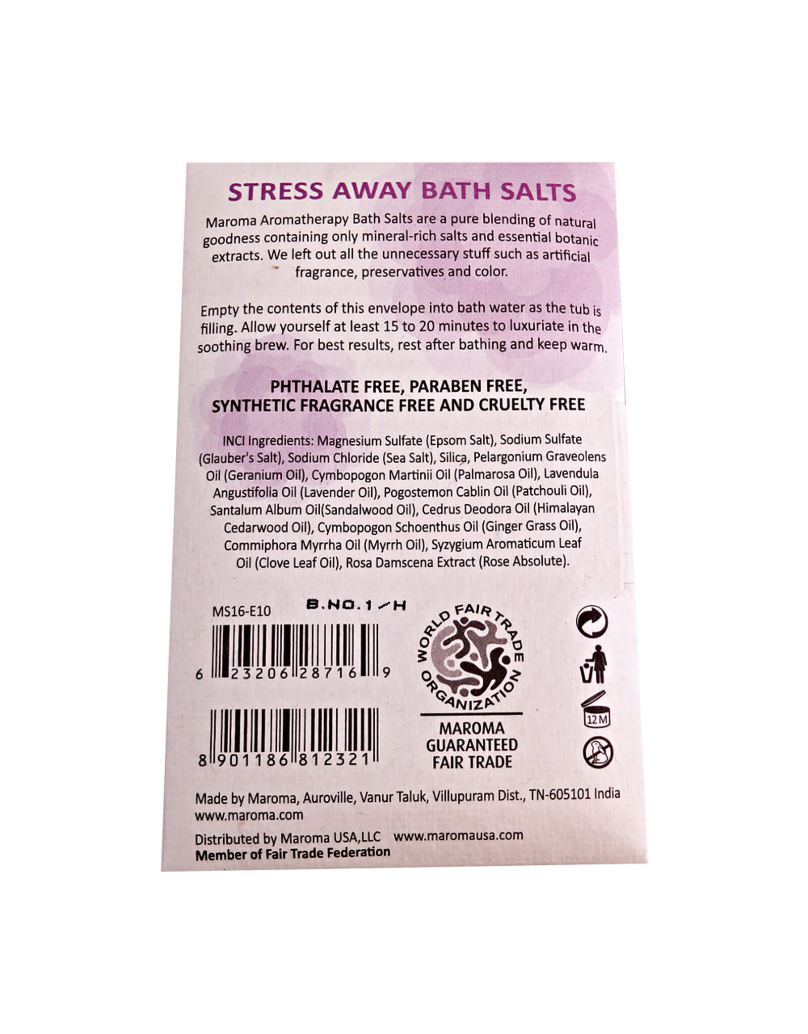 Trade roots Aromatherapy Bath Salts