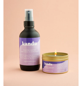 Trade roots Lavender Cypress Room Spray and Candle Gift Set, India